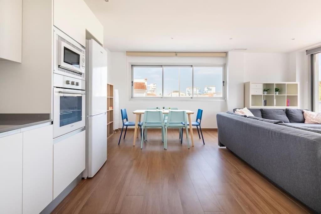 Apartamento Orilla Del Mar Oliva Exterior foto